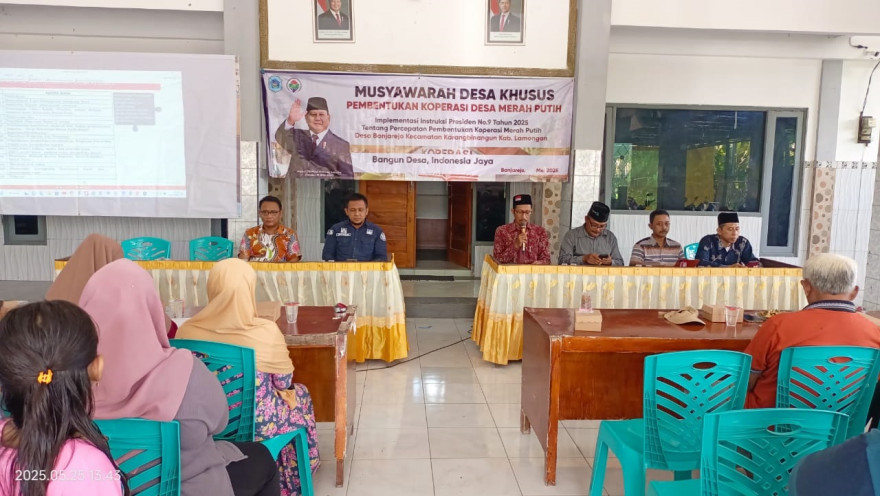 Album : Pembentukan Kopdes Merah Putih Banjarejo